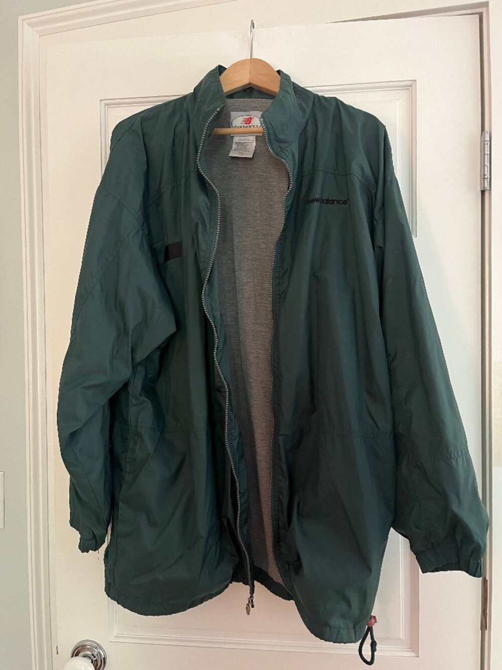 Vintage New Balance Green Running Jacket - L